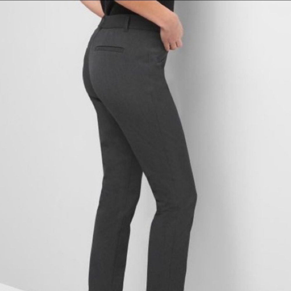 GAP GREY CURVY BOOTCUT TROUSERS SIZE 12